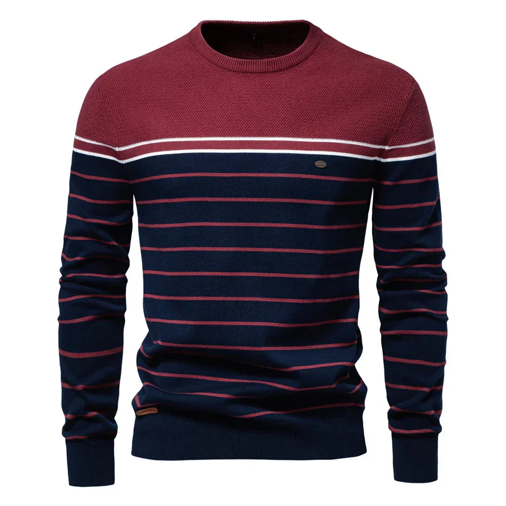 Harrison™ | Vyrų Dryžuota Megztinė
